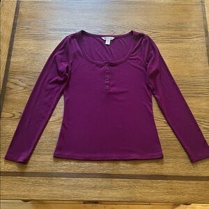 Athleta Signature Rib Henley.
